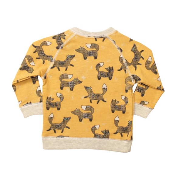 Fox Print Pullover - Picture 2 of 3